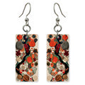 Rust Orange Courage Earrings | FWX1652