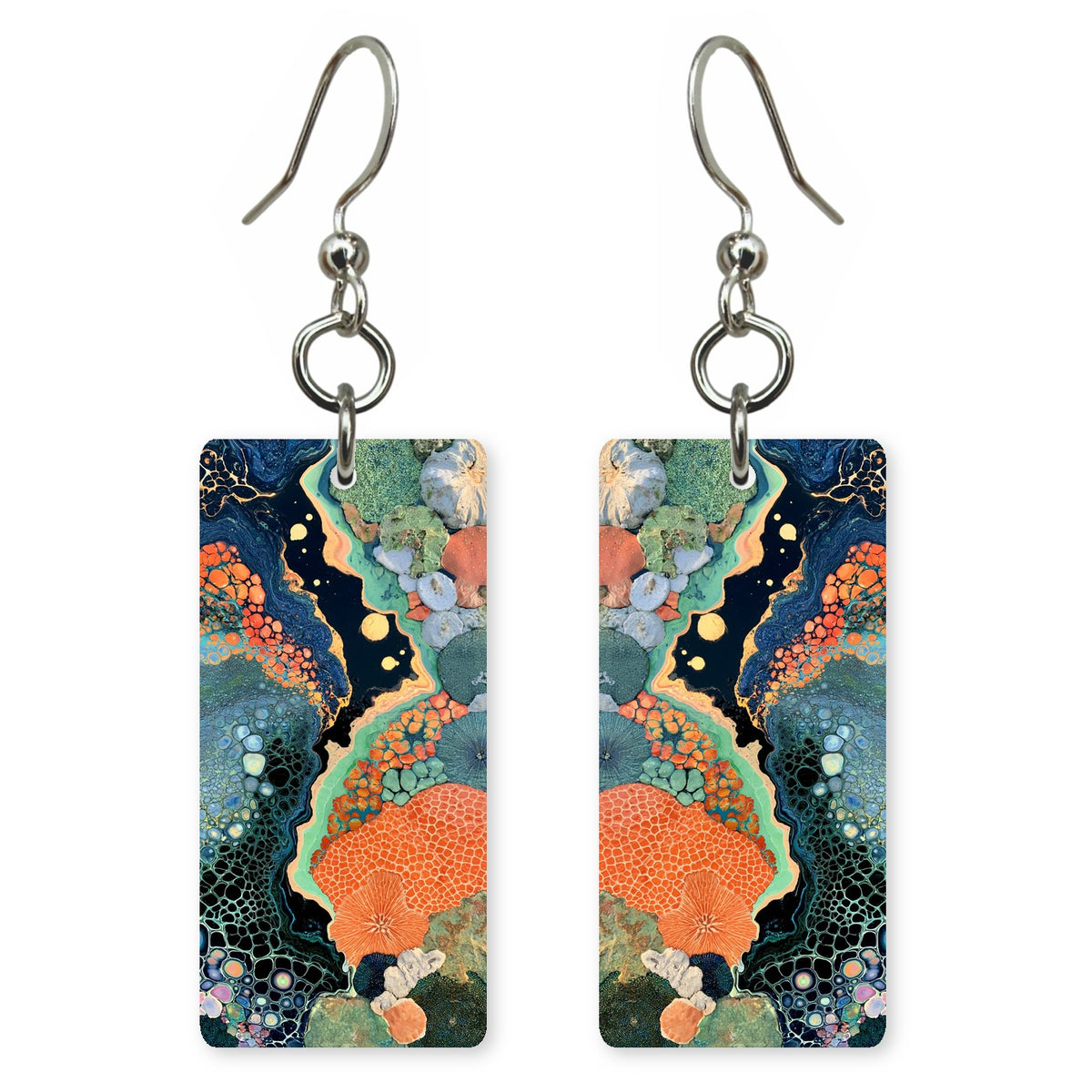 Midnight Wondering Why Earrings | FWX1667
