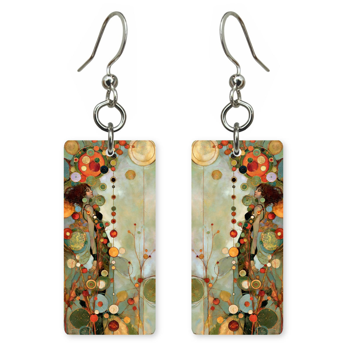 Gilded Sage Longing Earrings | FWX1676