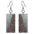 Grey Determination Climbing Earrings | FWX169