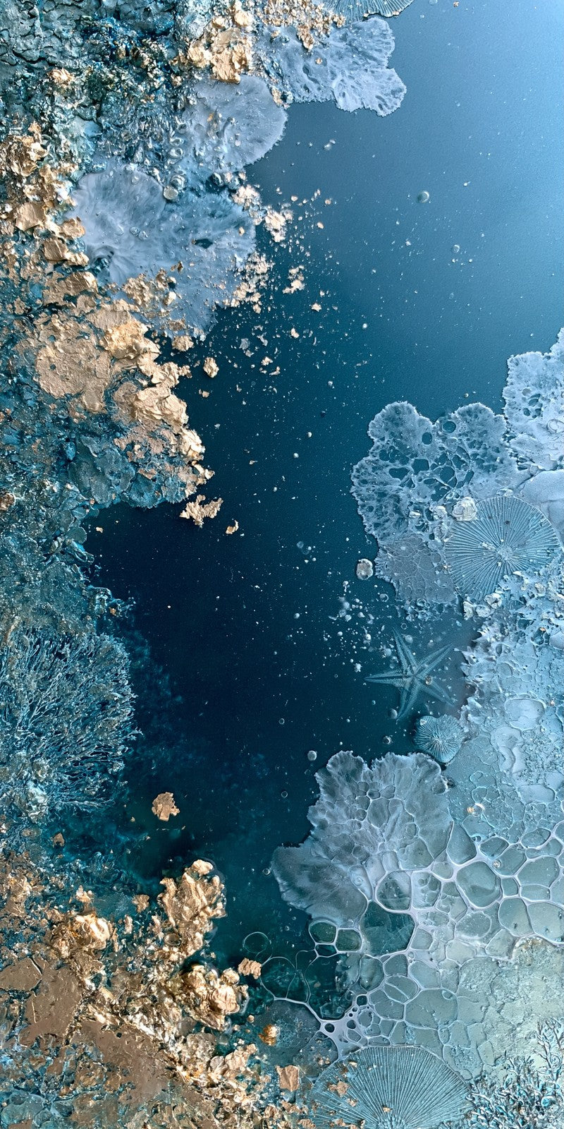 Foam Blue Calm Earrings | FWX1708