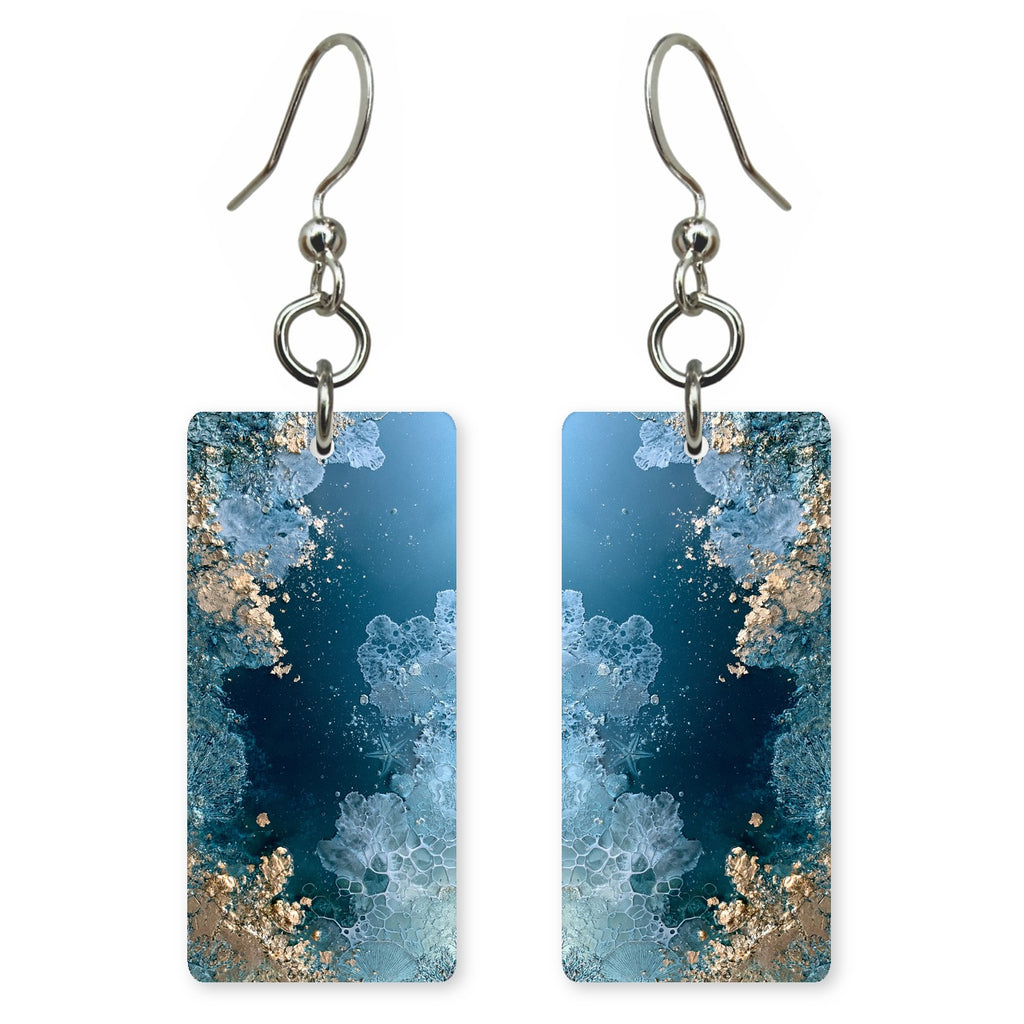 Foam Blue Calm Earrings | FWX1708