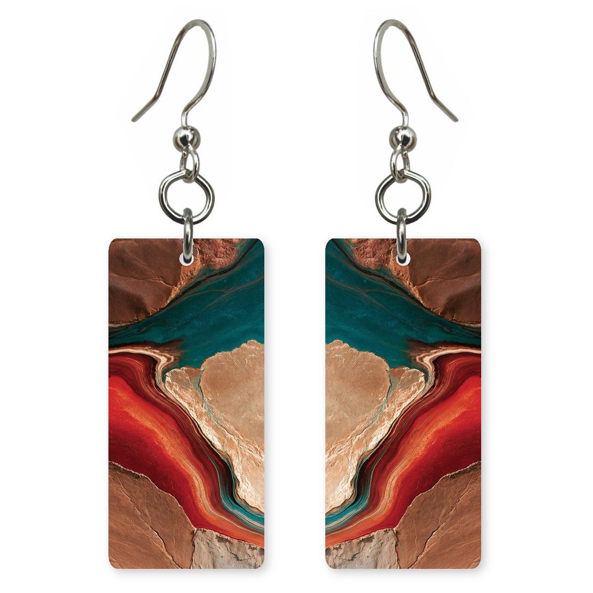 Garnet Tension Earrings | FWX1713