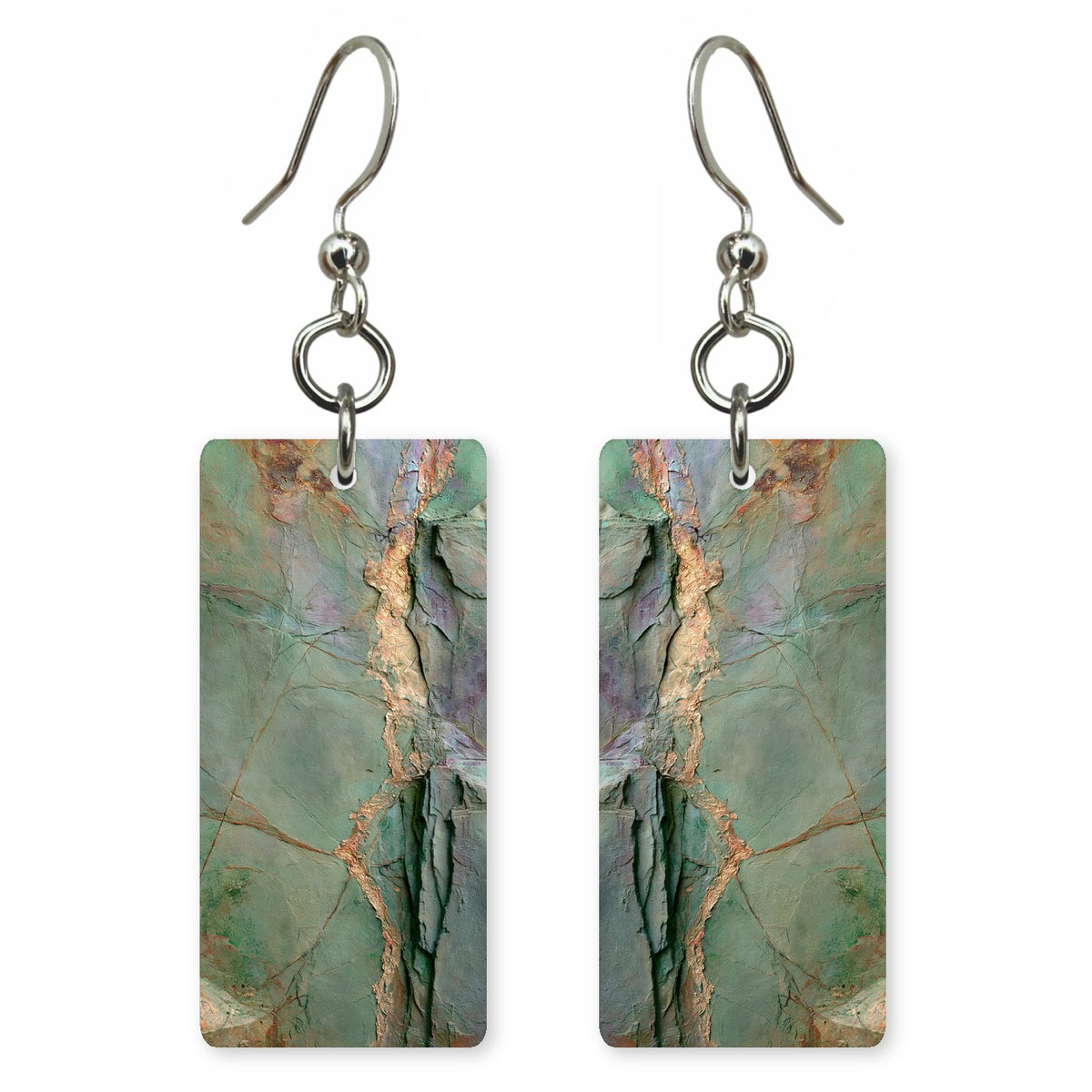 Jade Mending Heart Earrings | FWX1716