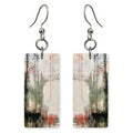 Ghost White Resignation Earrings | FWX1721