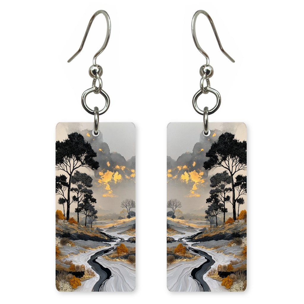 Ash Gold Returning Earrings | FWX1723