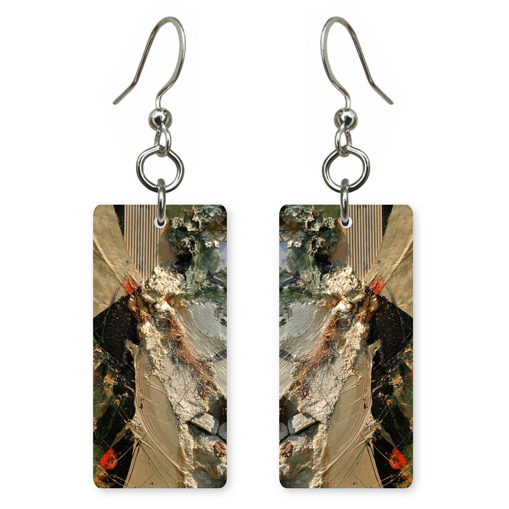 Gold Reckoning Unflinching Earrings | FWX1724