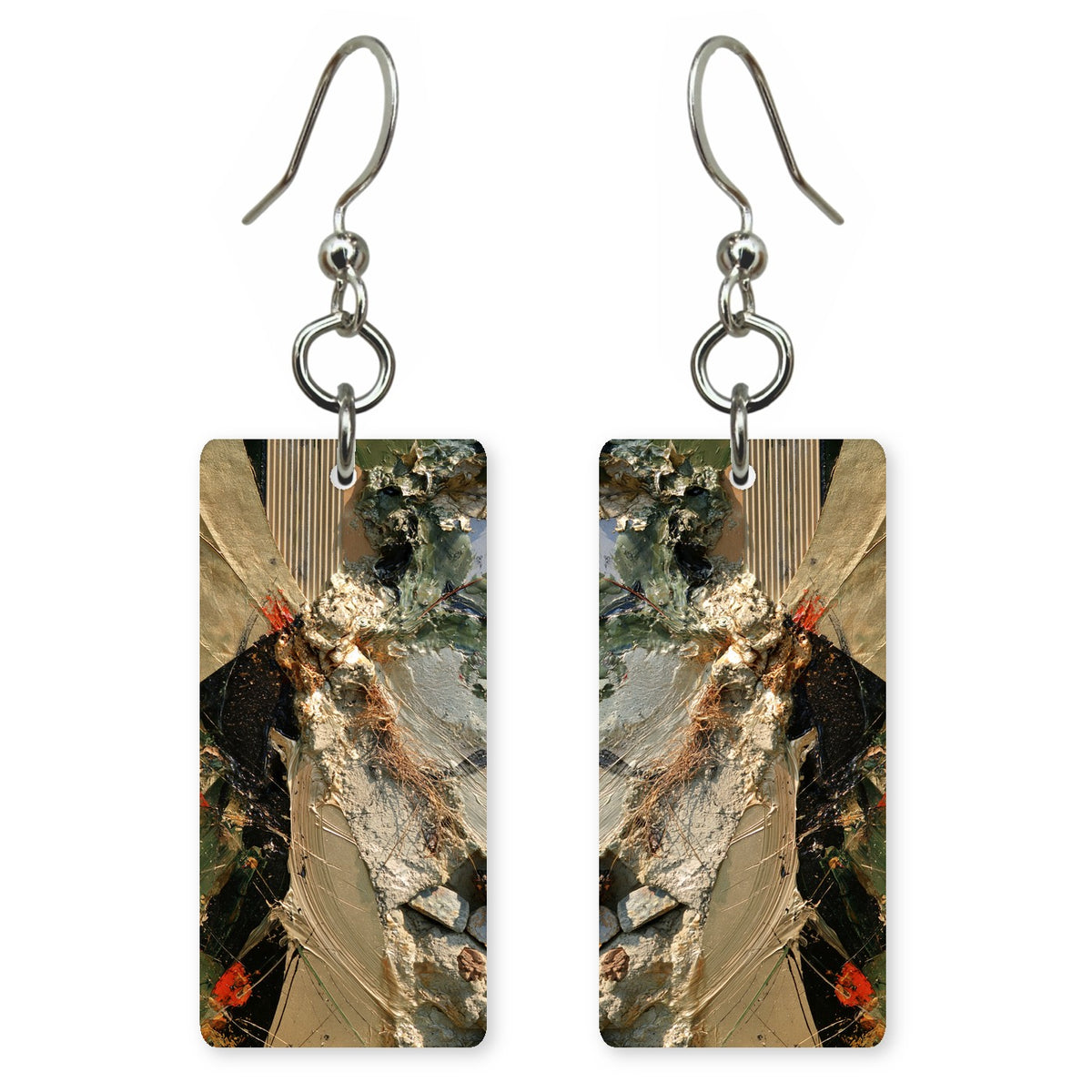 Gold Reckoning Unflinching Earrings | FWX1724
