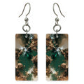 Moss Teal Wonder Earrings | FWX1739