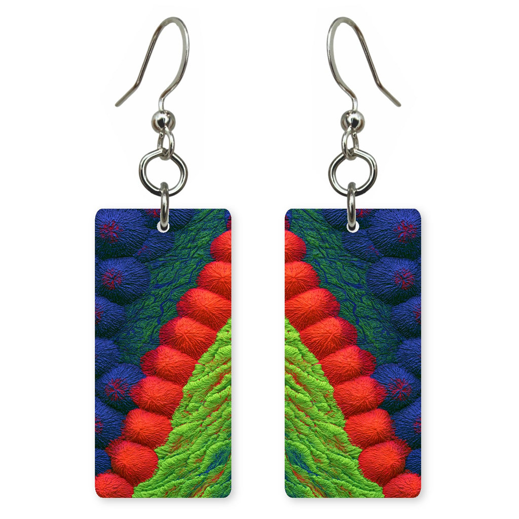 Berry Comfort Wrapped Earrings | FWX173