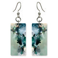 Teal Release Unfolding Earrings | FWX1740