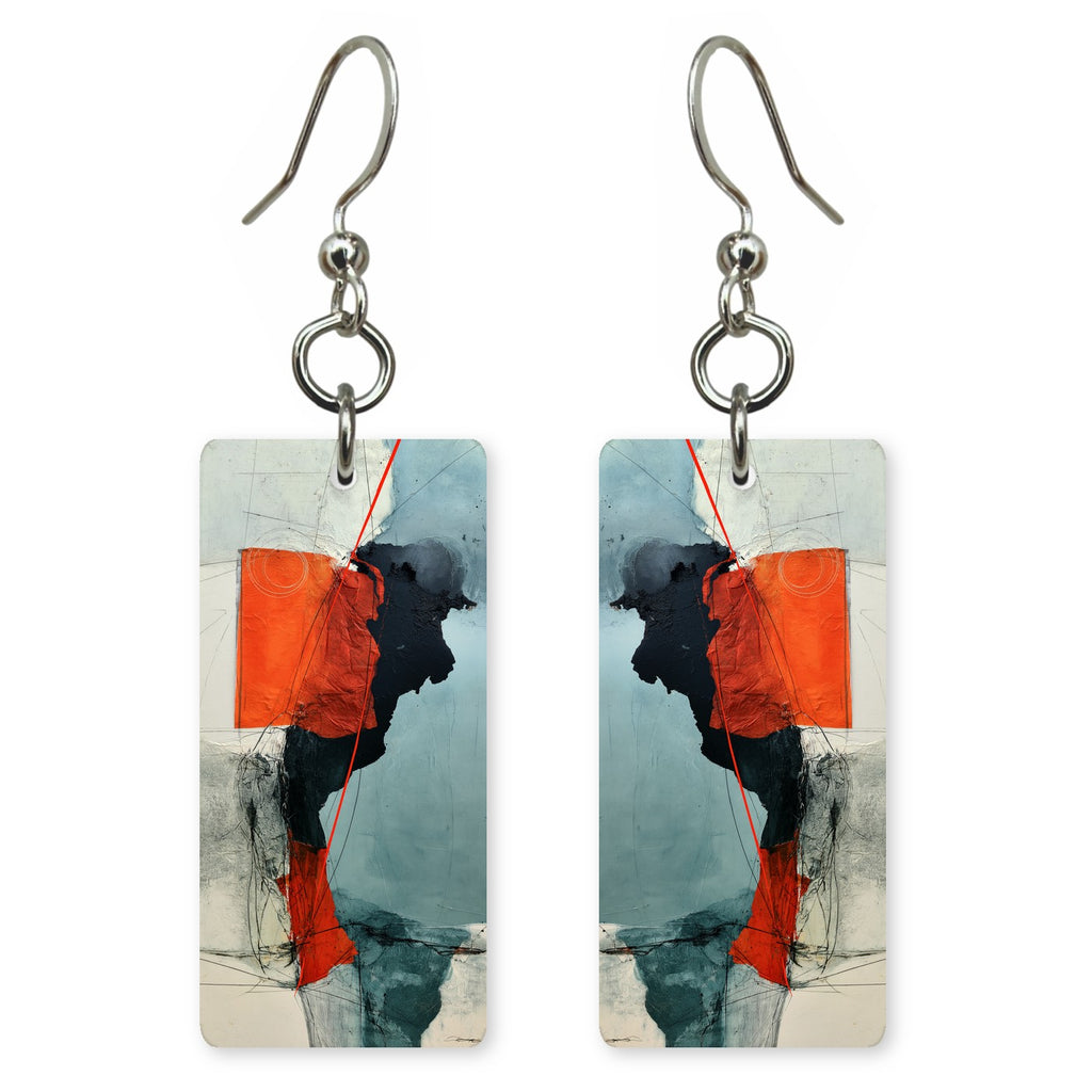 Vermilion Uncertainty Earrings | FWX1744