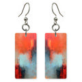 Coral Unburdened Heart Earrings | FWX1745