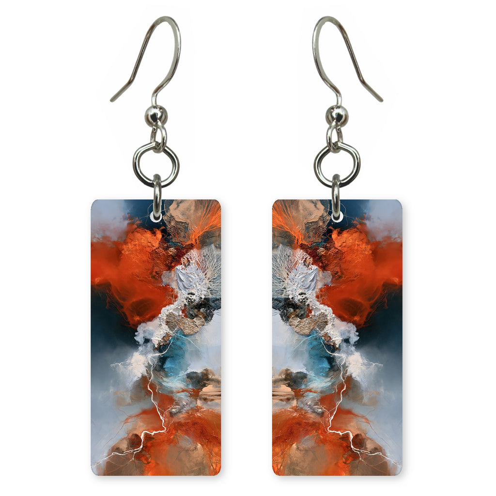 Rust Slate Upheaval Earrings | FWX1746