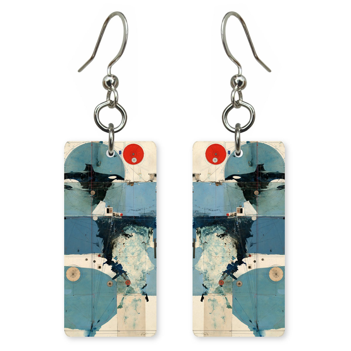 Blue Quiet Curiosity Earrings | FWX1748