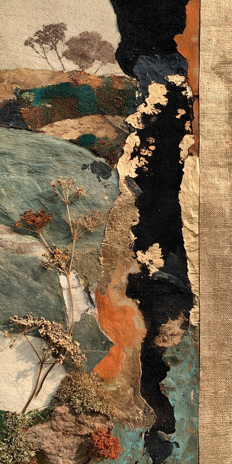 Ochre Black Sorrow Earrings | FWX1750