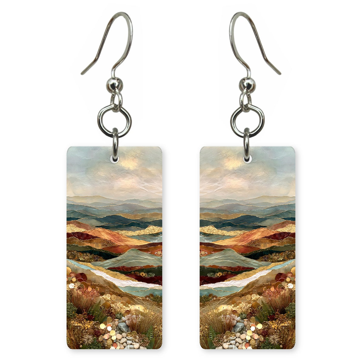 Gentle Gold Contentment Earrings | FWX1756