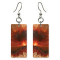 Red Rising Anger Earrings | FWX1763