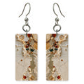 Ivory Garnet Tenderness Earrings | FWX1769