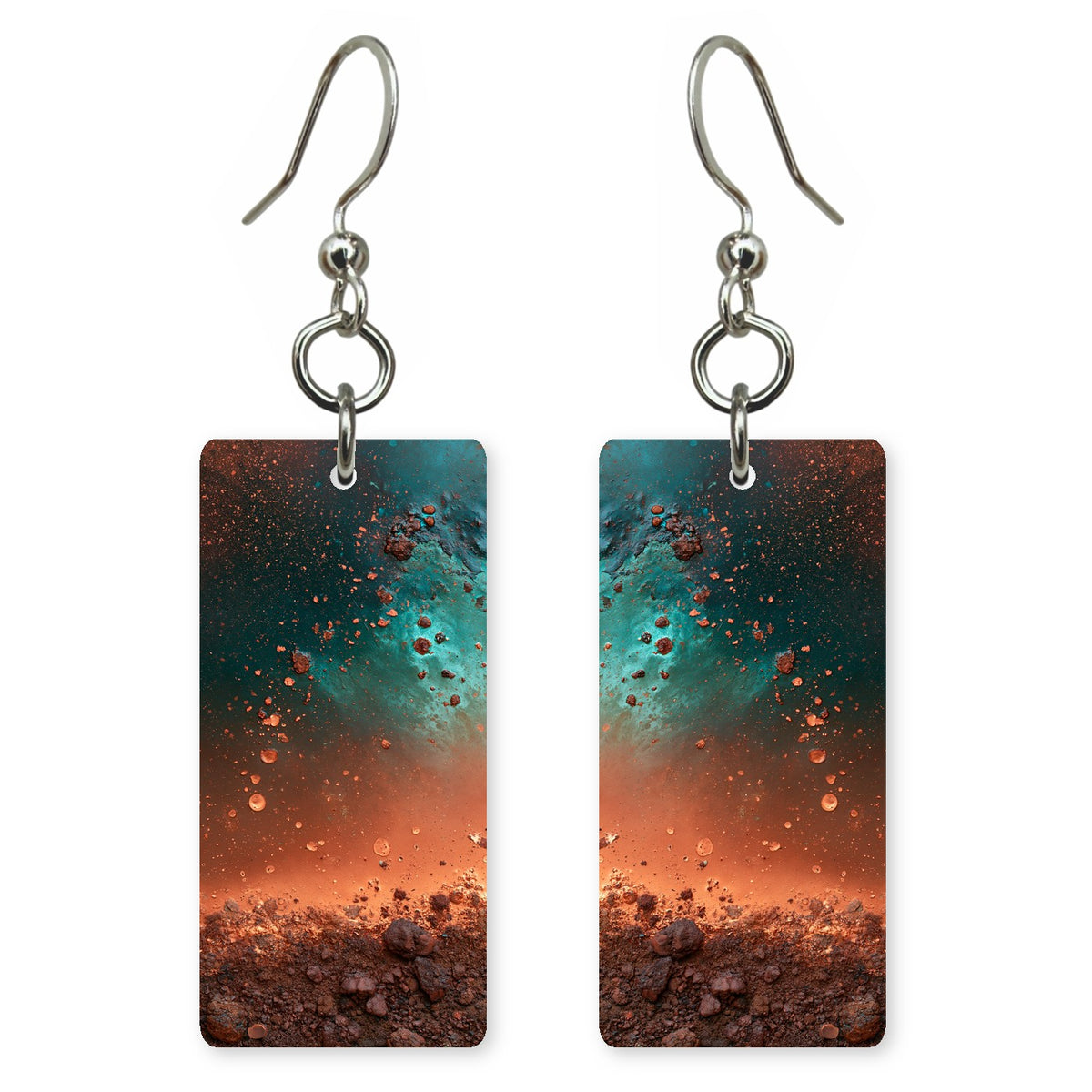 Cinder Teal Wonder Earrings | FWX1771