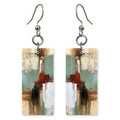 Sage and Ivory Stillness Earrings | FWX1774