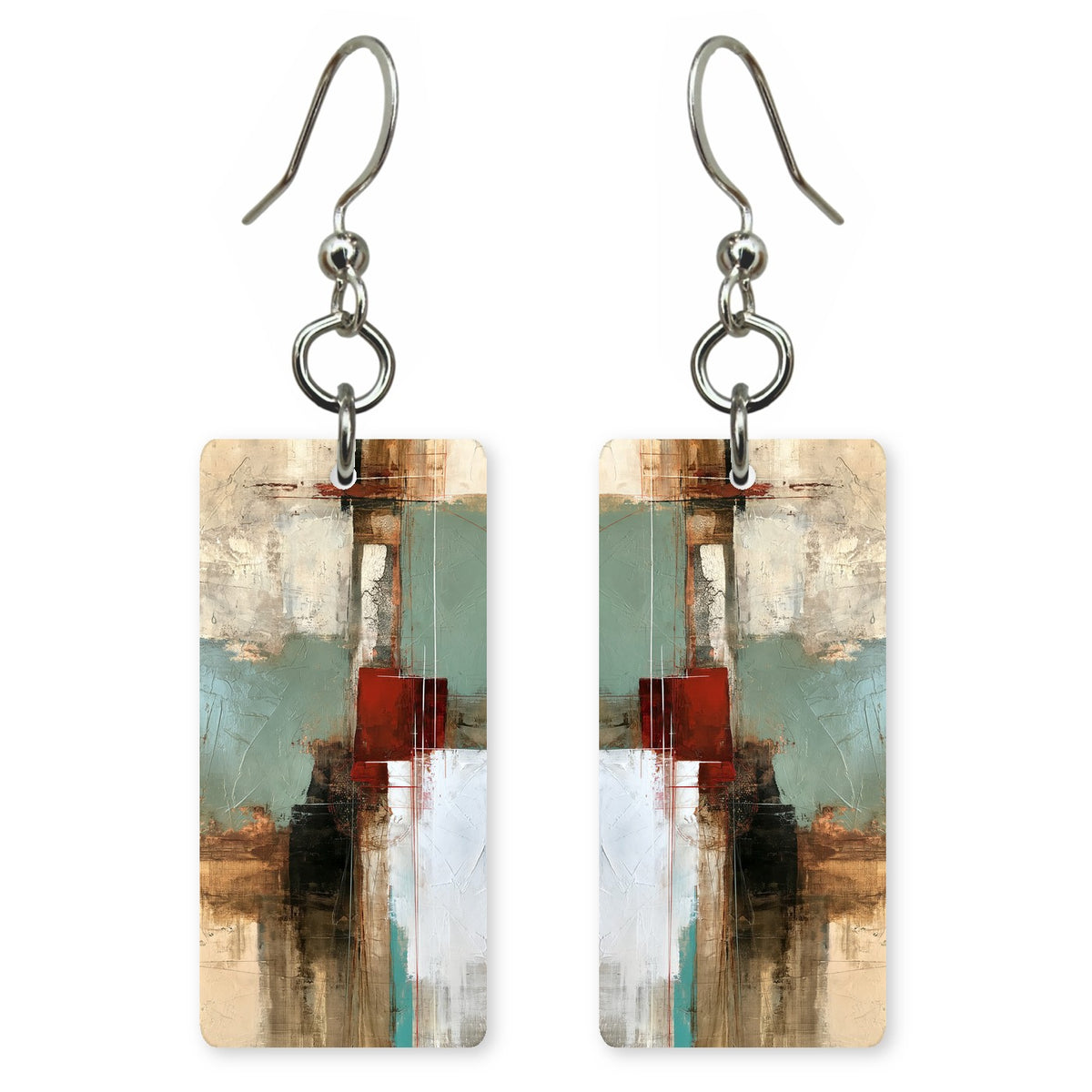 Sage and Ivory Stillness Earrings | FWX1774