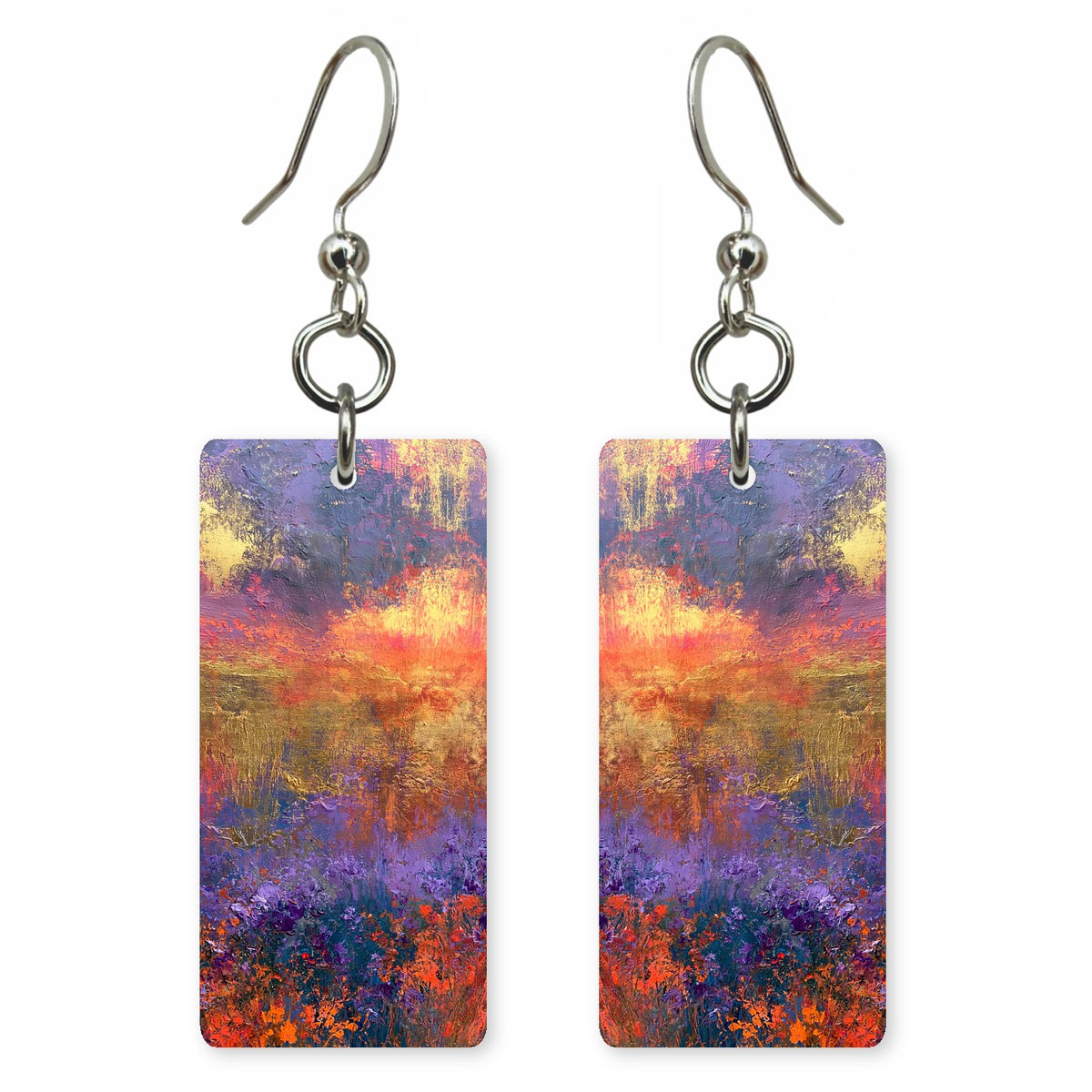 Purple Blaze Passion Earrings | FWX1775