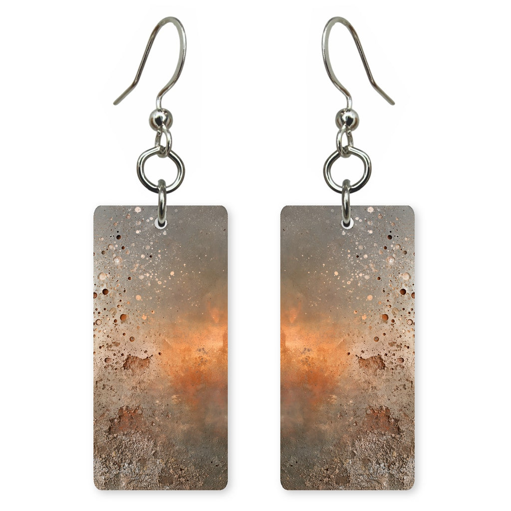 Amber Peach Hush Earrings | FWX1780