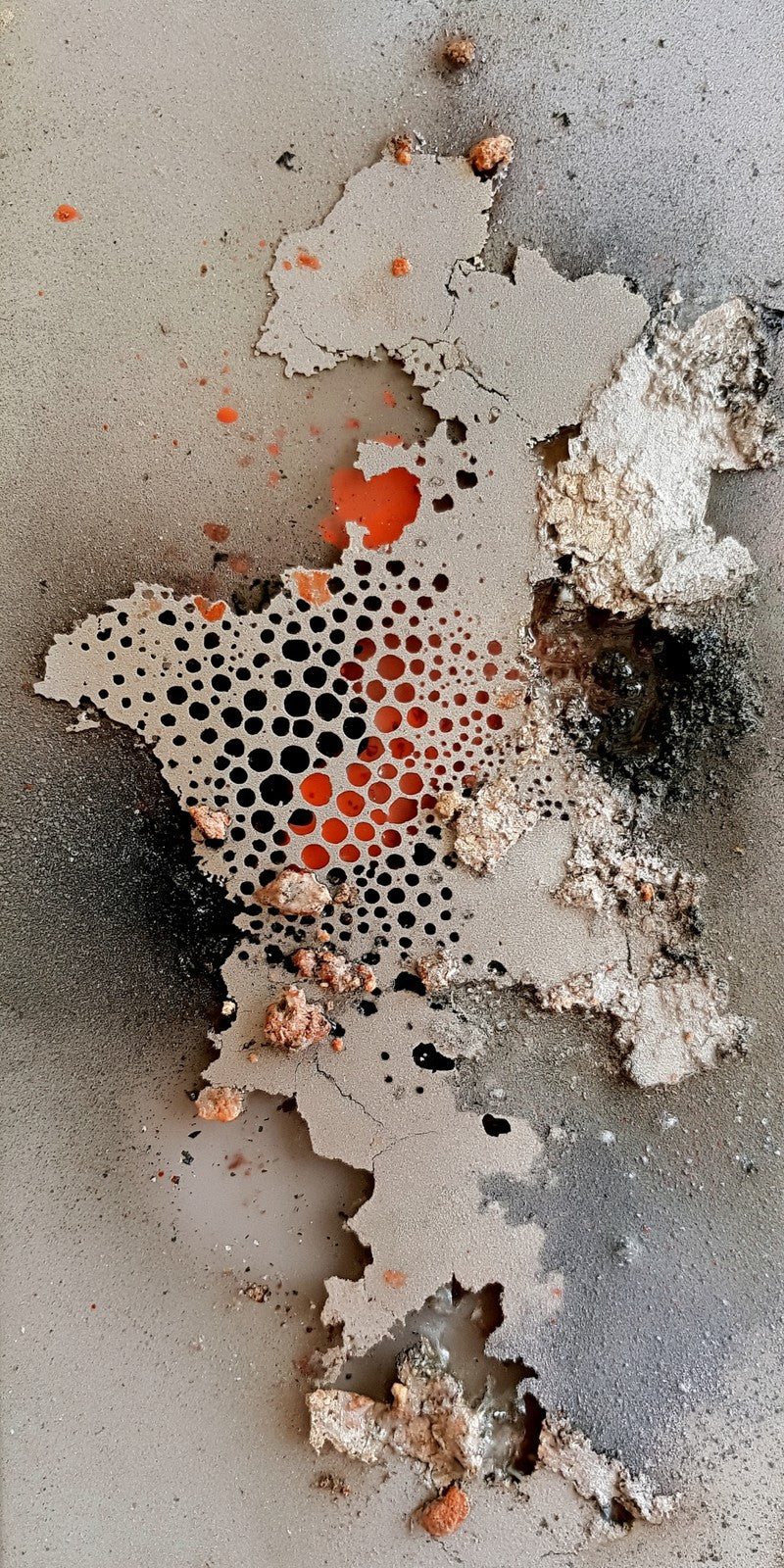 Ash White Fragility Earrings | FWX1781