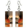 Smoked Amber Unease Earrings | FWX1787