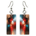Crimson Heartache Earrings | FWX1789