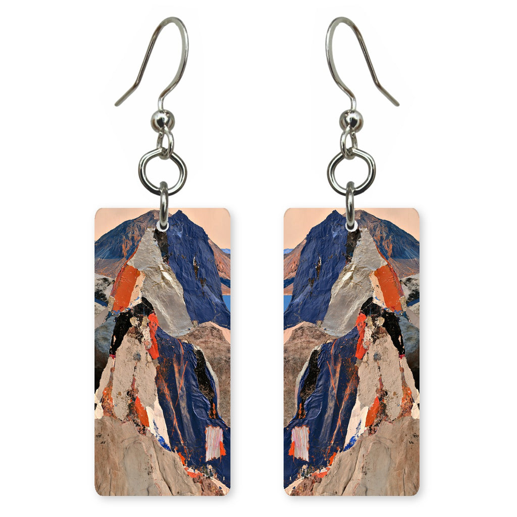 Cobalt Rust Awe Earrings | FWX1796