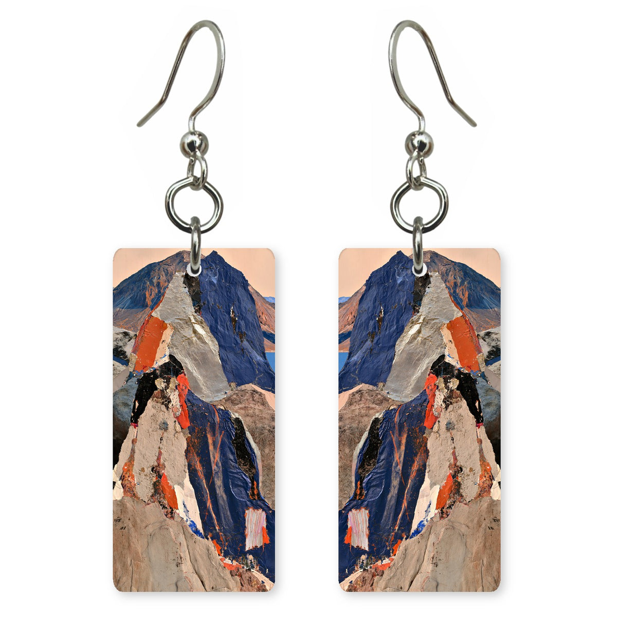 Cobalt Rust Awe Earrings | FWX1796
