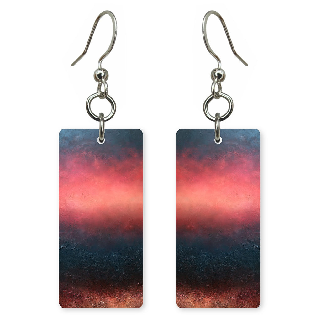 Rose Navy Melancholy Earrings | FWX1799