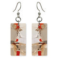 Ivory Pulled Taut Earrings | FWX1800