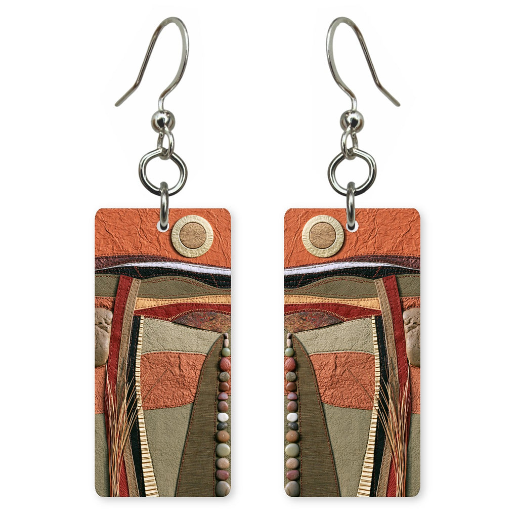 Clay Olive Belonging Earrings | FWX1804