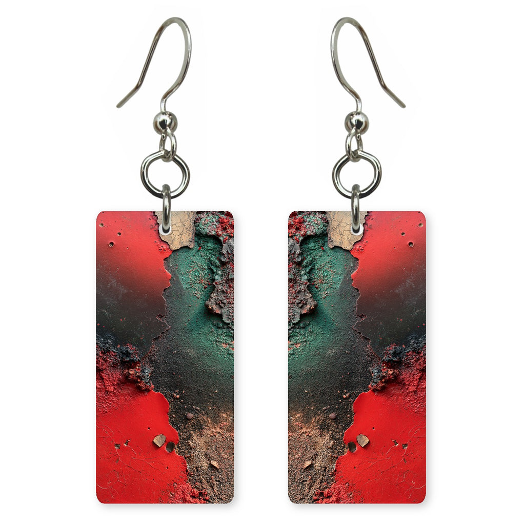Crimson Reckoning Earrings | FWX1806
