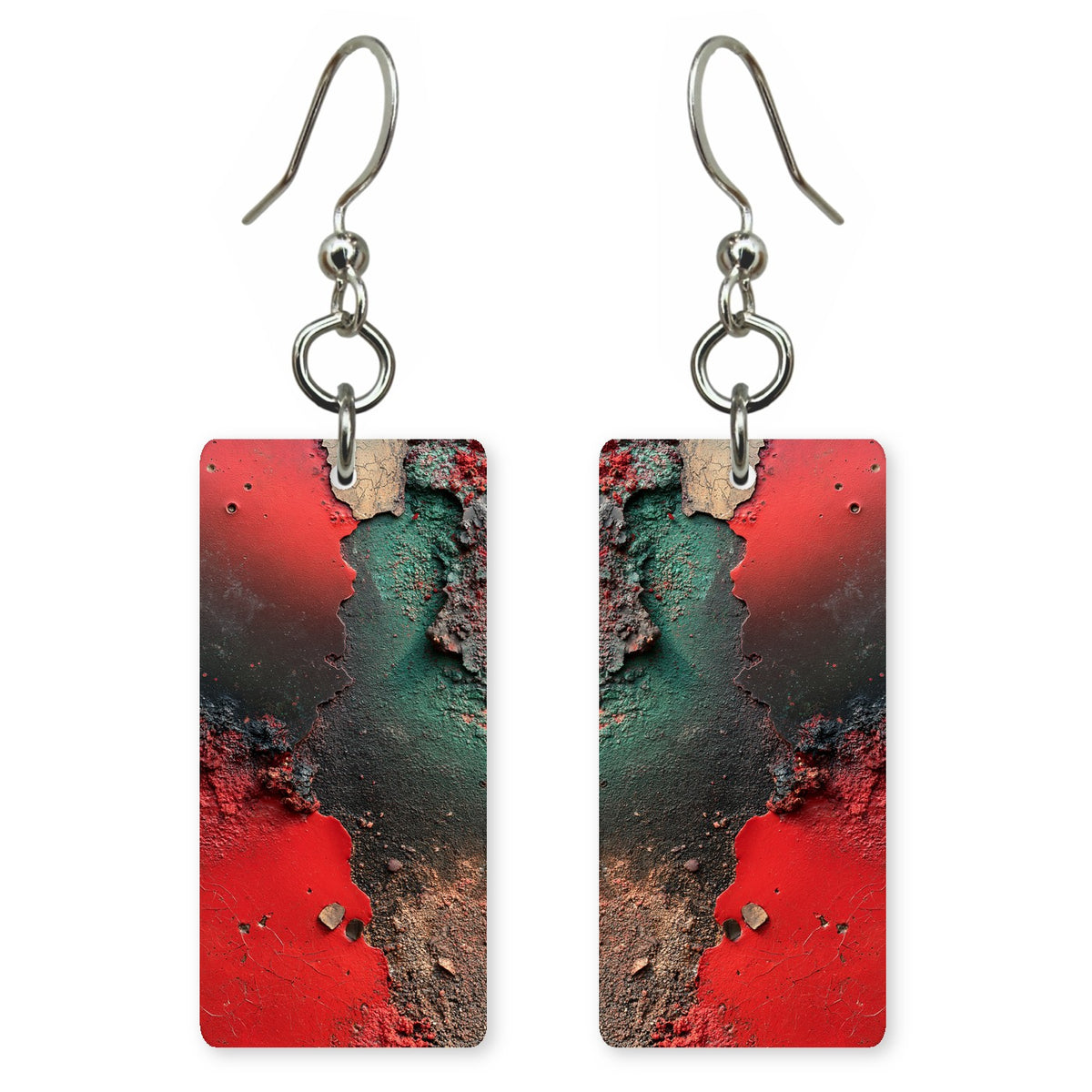 Crimson Reckoning Earrings | FWX1806