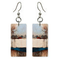 Cream Indigo Loneliness Earrings | FWX1808