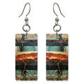 Teal Rust Hope Earrings | FWX1815