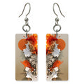 Tangerine Heartbreak Earrings | FWX1819