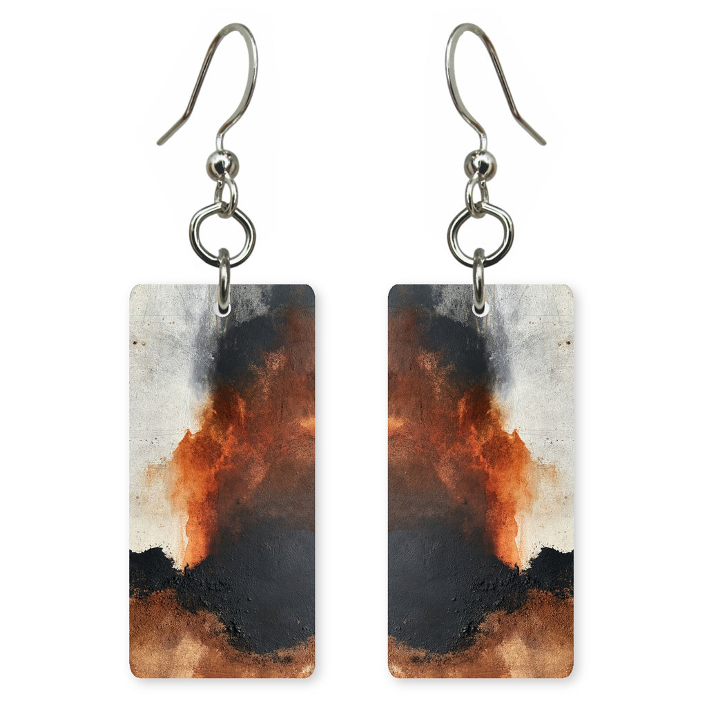 Smoke Orange Release Earrings | FWX1820