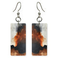 Smoke Orange Release Earrings | FWX1820
