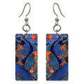 Cobalt Gold Awe Earrings | FWX1822