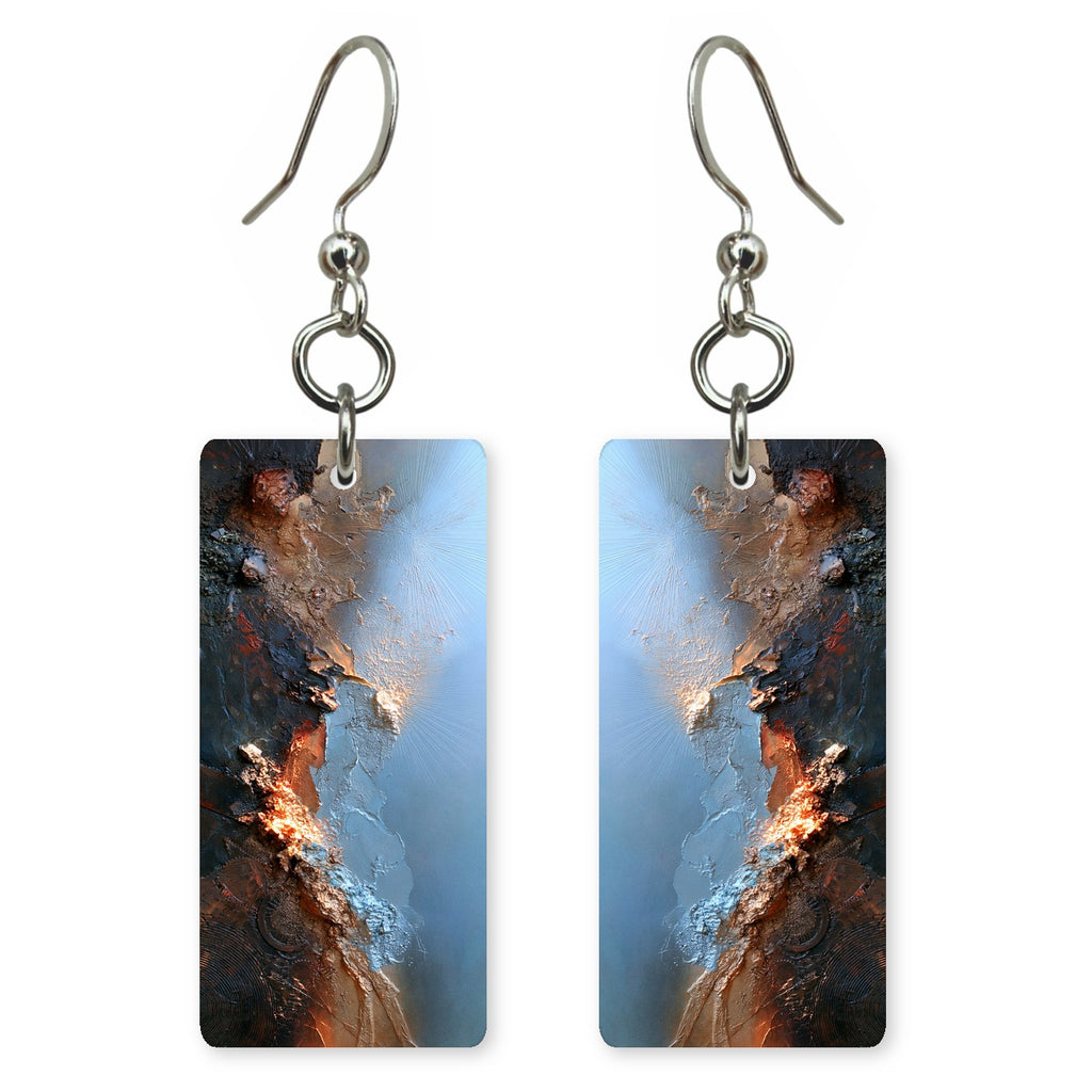 Smoldering Blue Rebirth Earrings | FWX1826