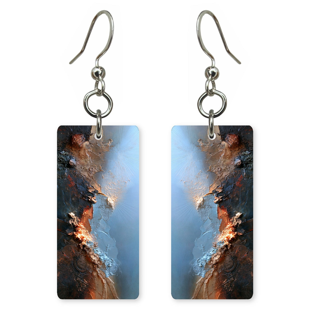 Smoldering Blue Rebirth Earrings | FWX1826