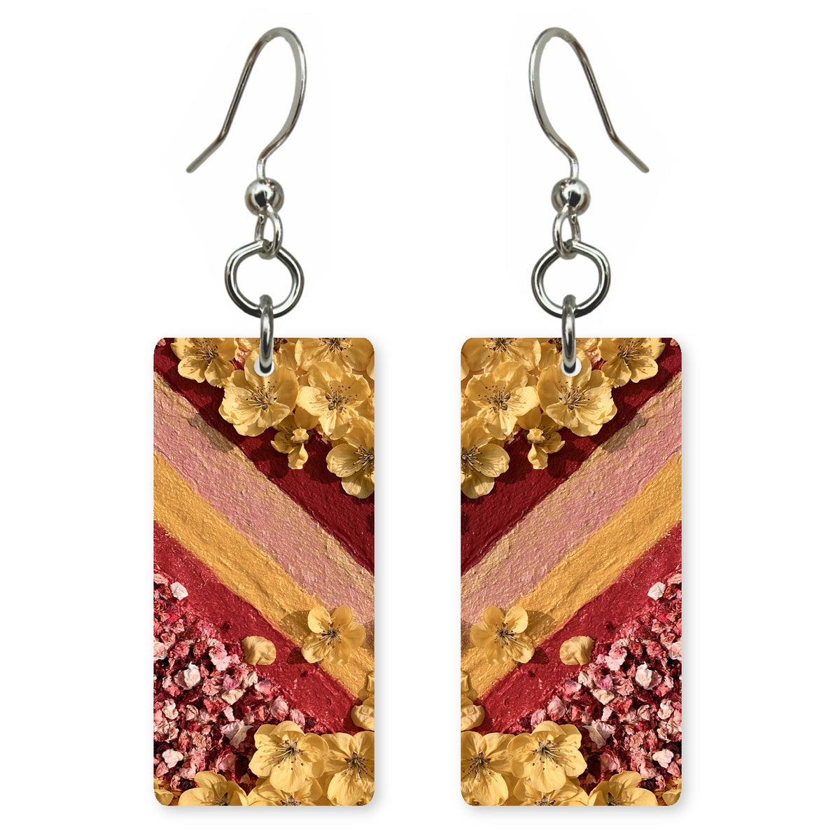 Yellow Affection Offered Earrings | FWX182