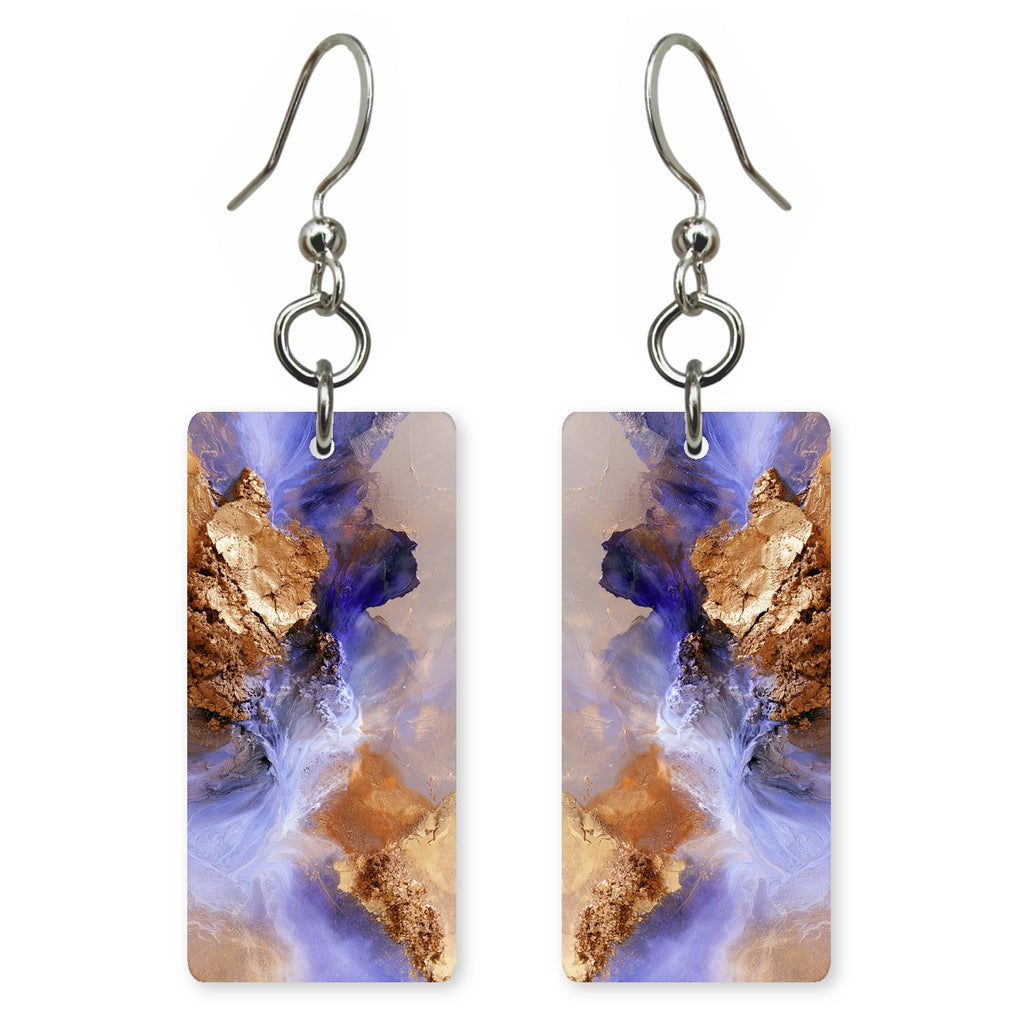 Lavender Smoke Surrender Earrings | FWX1835