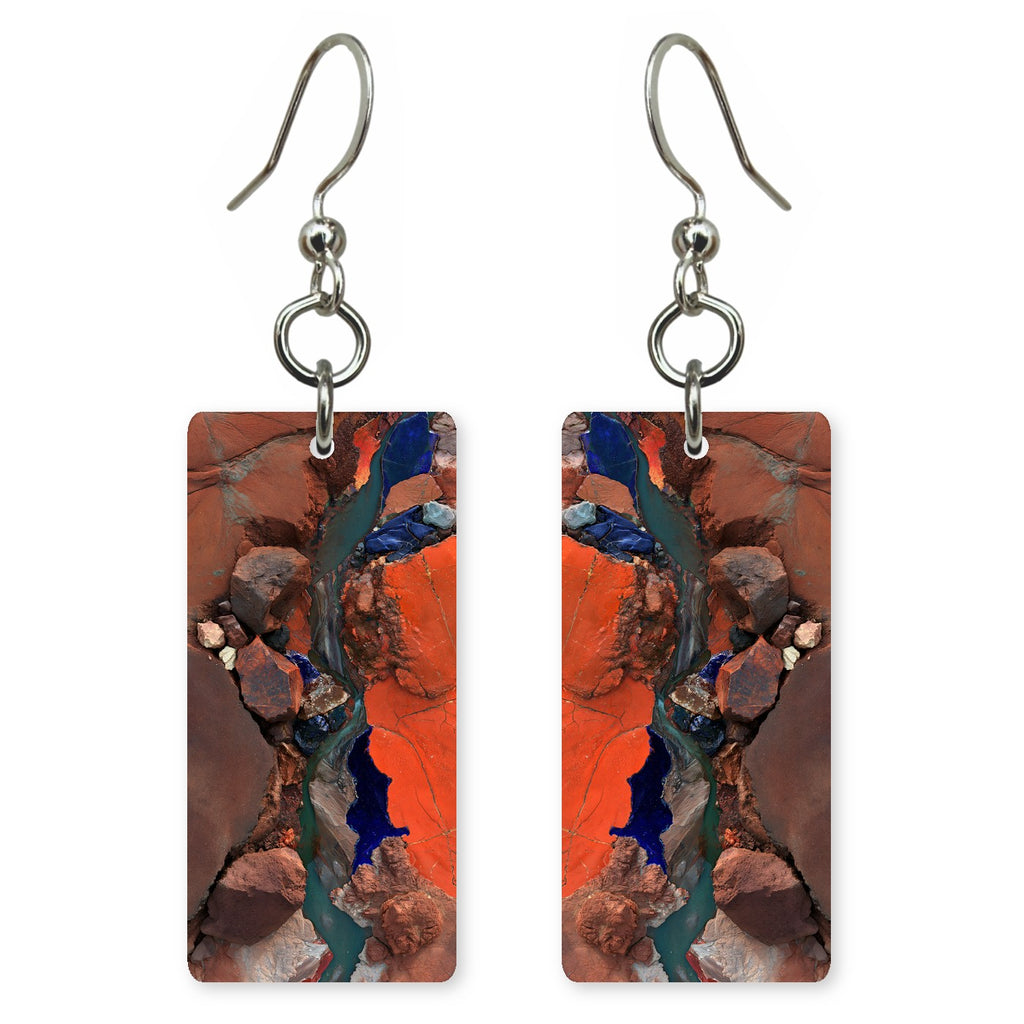 Rust Cobalt Awakening Earrings | FWX1844
