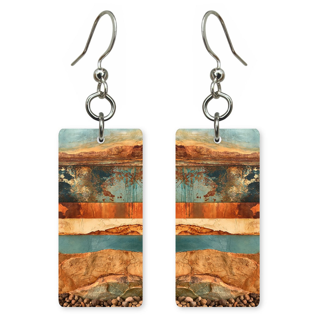 Bronze Gentle Nostalgia Earrings | FWX1845